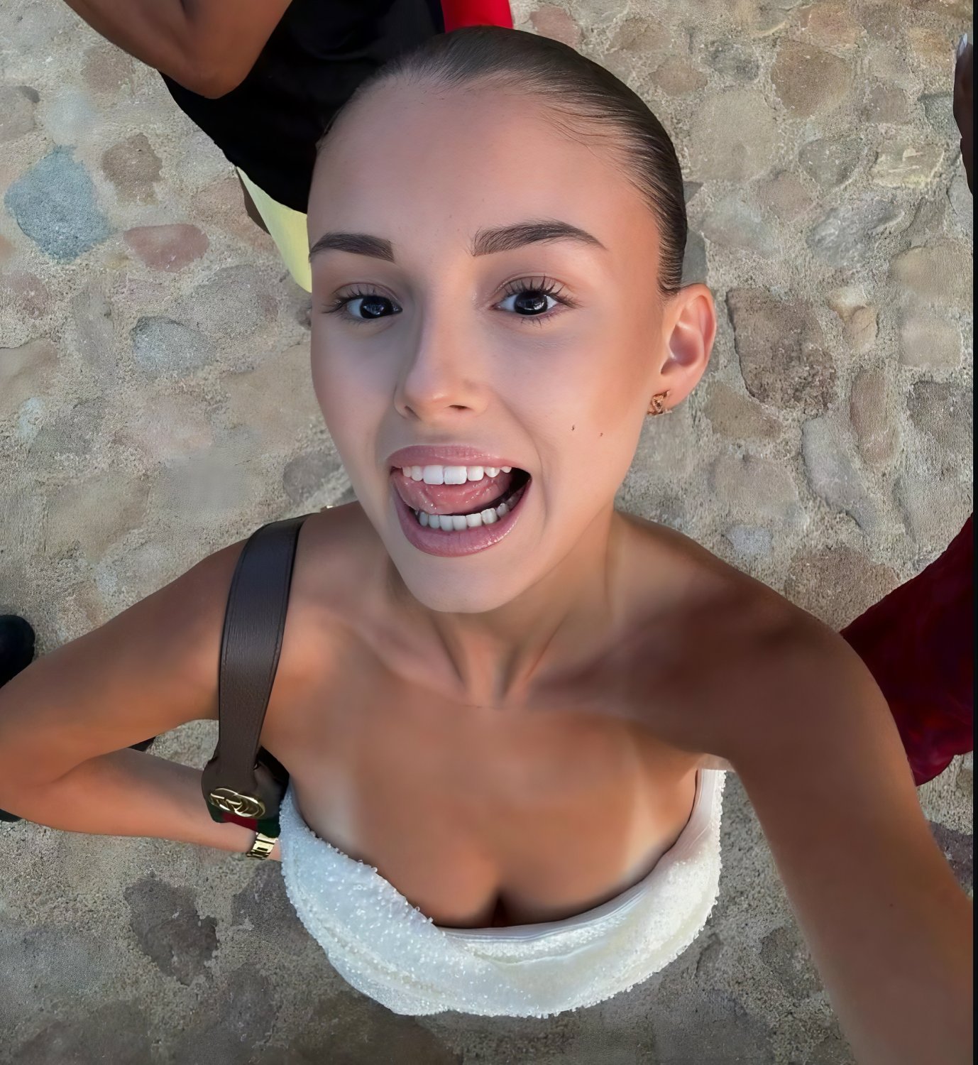 Latina brunette slut on tiktok likes to show off by twerking with her bouncy boobs or in a swimsuit #uwgiMAg0